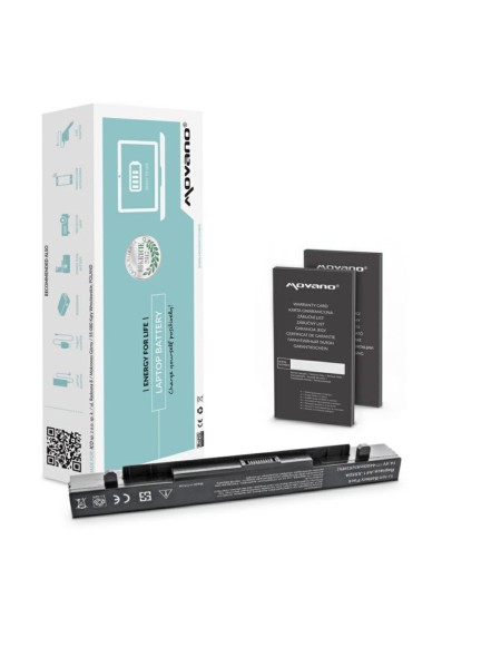 Batería compatible para portátil ASUS A41-X550 14.4V 4400 mAh Movano