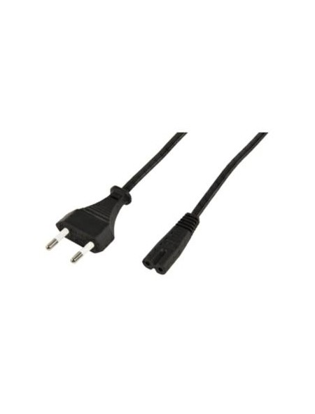 Cable alimentacion Philips forma ocho / IEC C7 / 1.5m / Dayma